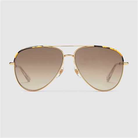 gucci aviator doppia g sun|Women's Gucci Aviator Sunglasses .